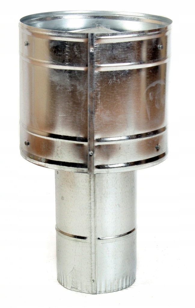Deflektorová čiapka na galvanizovanom komíne 100 – 150 mm