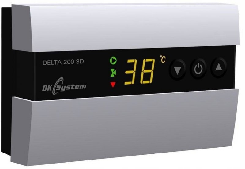 DELTA 200 3D – regulátor 3cestného pohonu ventilu