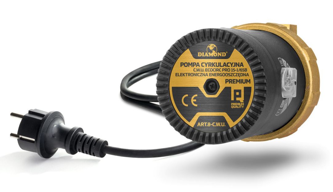 DIAMANTOVÉ OKRUHOVÉ TEPELNÉ ČERPADLO ECOCIRC PRO 15-1 / 65