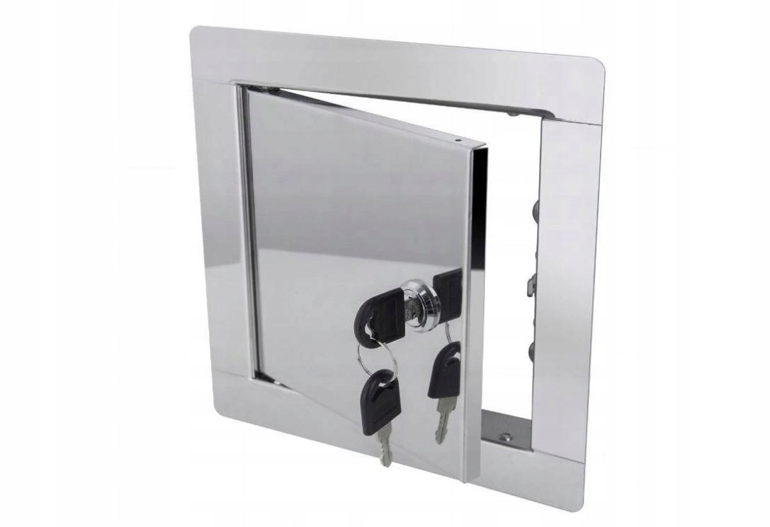 Revízne dvierka – NEREZOVÉ KONTROLNÉ DVERE, ZÁMKOVÉ 20 × 30 mm