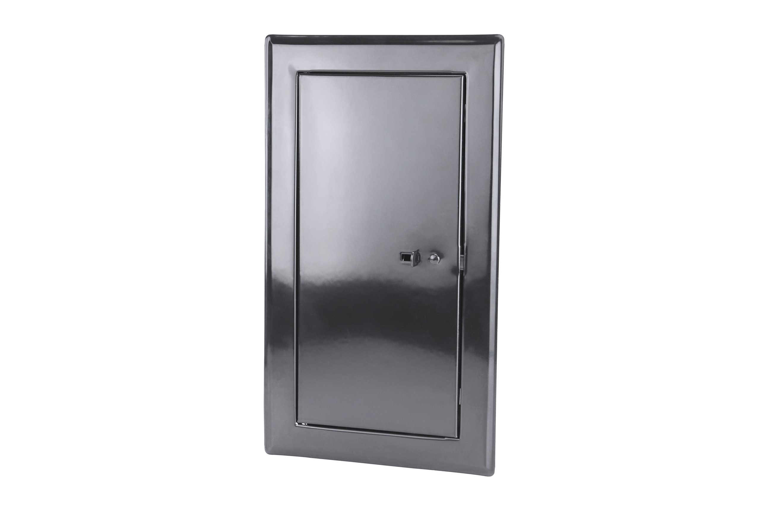 Čierne komínové dvere 13 × 25 čistenie