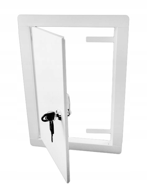 Revízne dvierka – KONTROLNÉ DVERE 20 × 30 ZÁMOK, NEREZ
