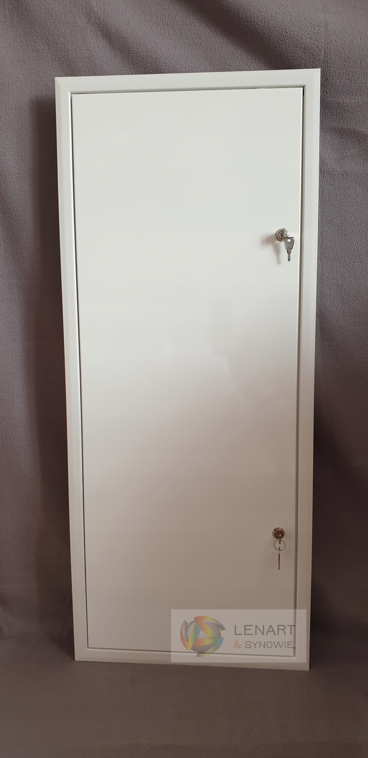 Revízne dvierka - KOVOVÉ REVÍZNE DVERE 756x1006x50mm ŠANCA!