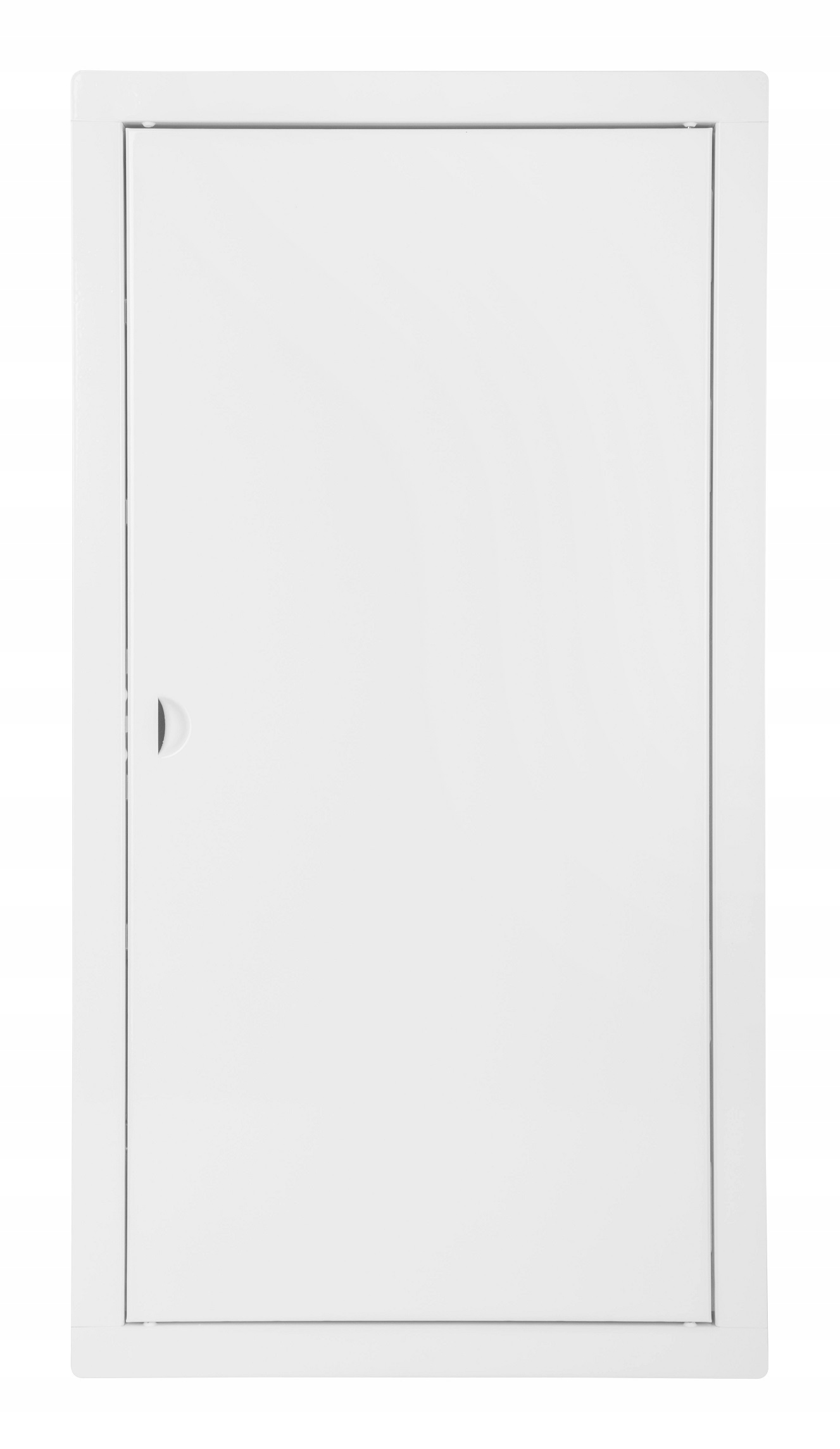 Revízne dvierka – BIELE KOVOVÉ REVÍZNE DVERE 40X40 CM GALVANIZOVANÉ