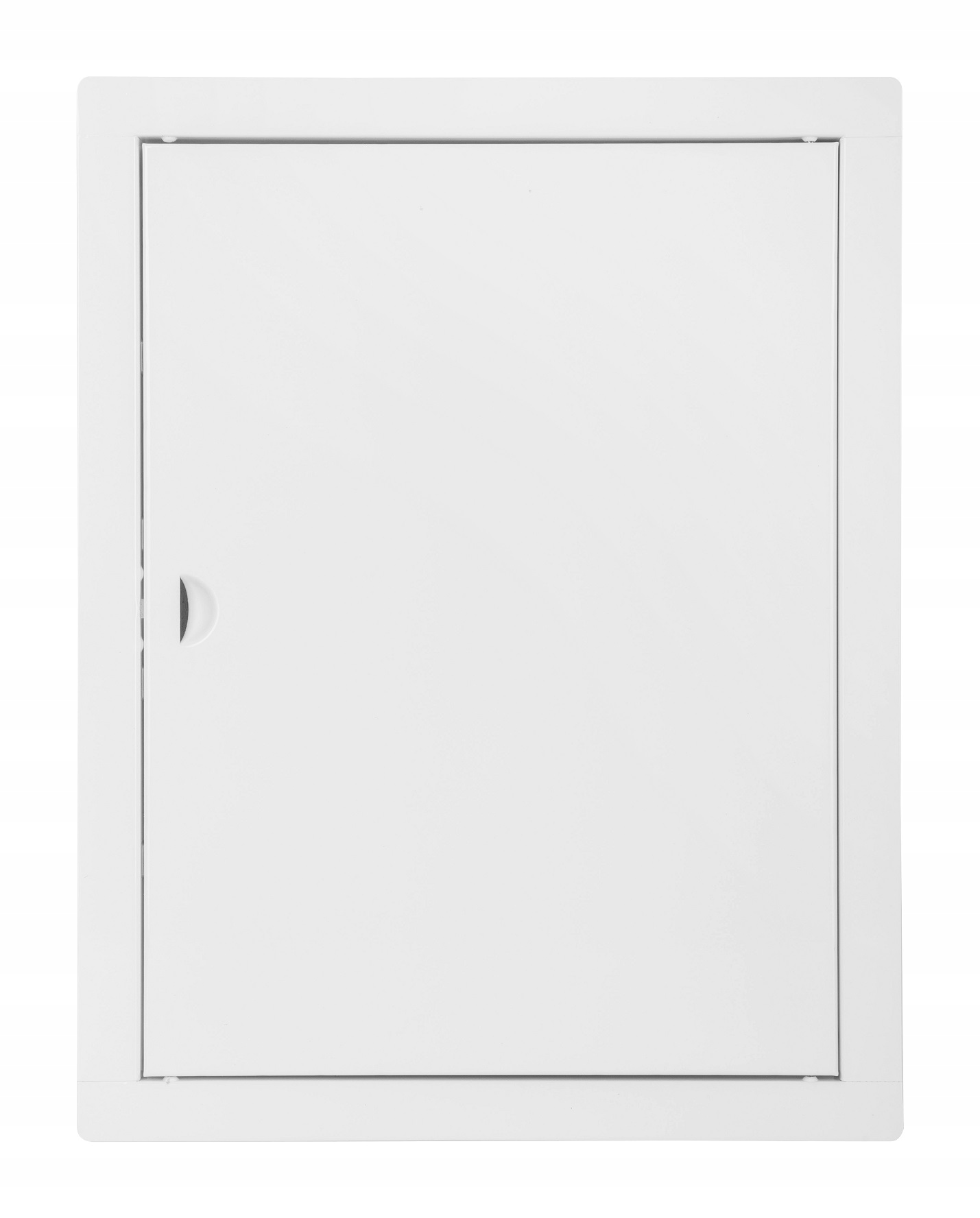 Revízne dvierka – BIELE KOVOVÉ REVÍZNE DVERE 40X50 CM GALVANIZOVANÉ