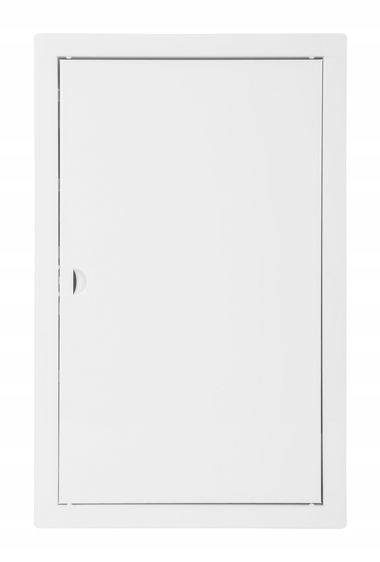 Revízne dvierka – BIELE KOVOVÉ REVÍZNE DVERE 40X60 CM GALVANIZOVANÉ