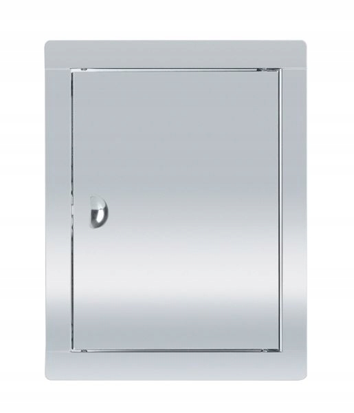 Revízne dvierka – NEREZOVÝ OCEL INOX 40 × 60 REVISION ZÁMOK DVERÍ