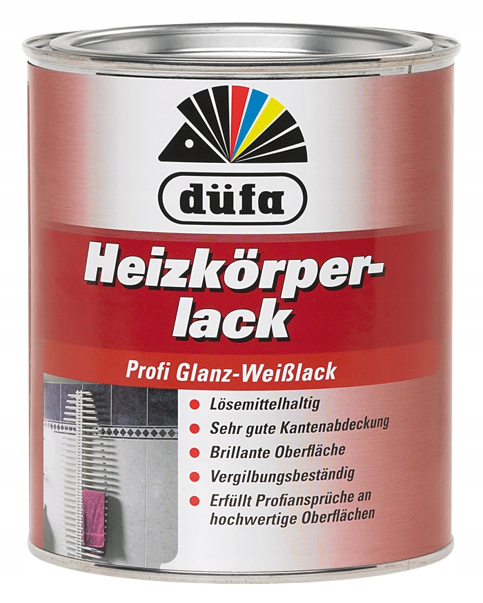 DUFA Radiátorový lak BIELY 375 ml