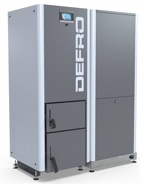 Oceľová pec na pelety Defro 20 kW