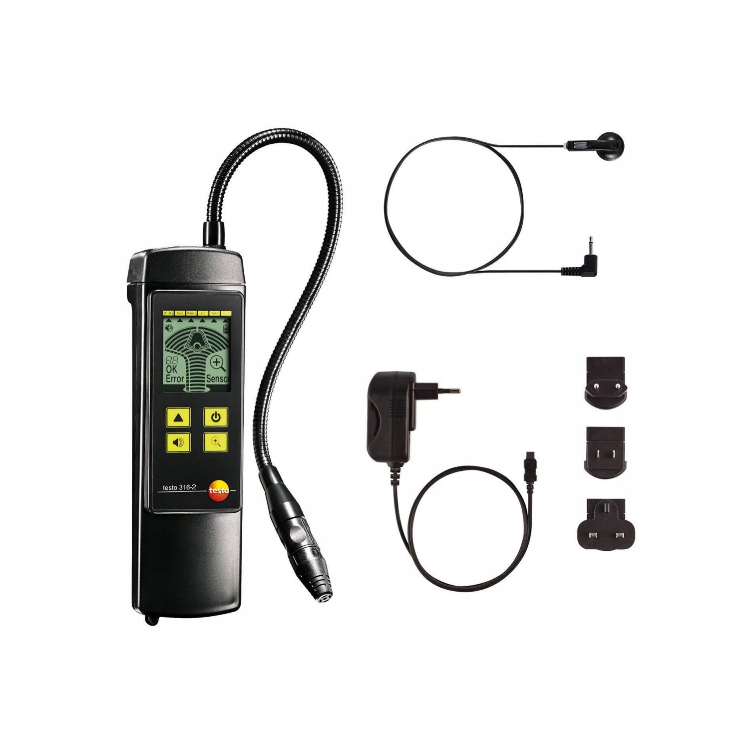 Detektor plynu Detektor propánu a metánu Testo 316-2