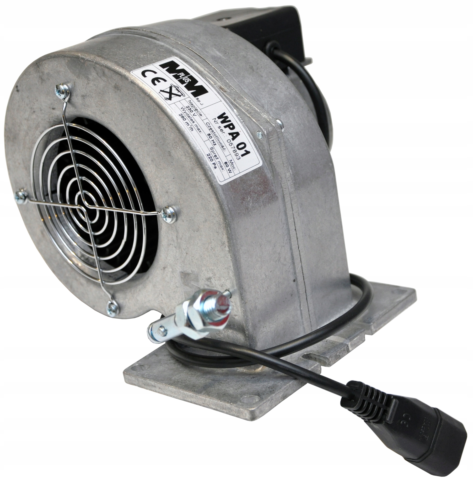 Dúchadlo, dúchadlo, ventilátor kotlového kotla. KAMENEC