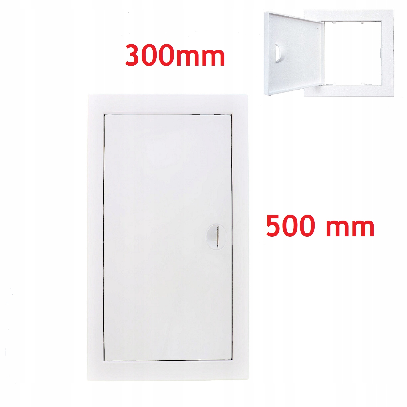 Revízne dvierka – Revízne dvierka PLASTOVÉ 30 × 50 čistenie PVC