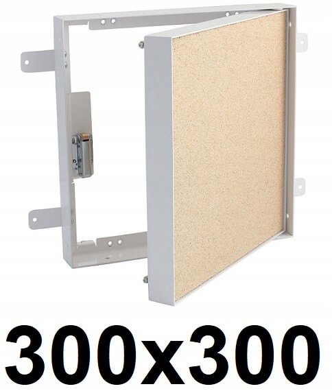 Krbová vložka - Izolované krbové dvere 300x300 [mm]