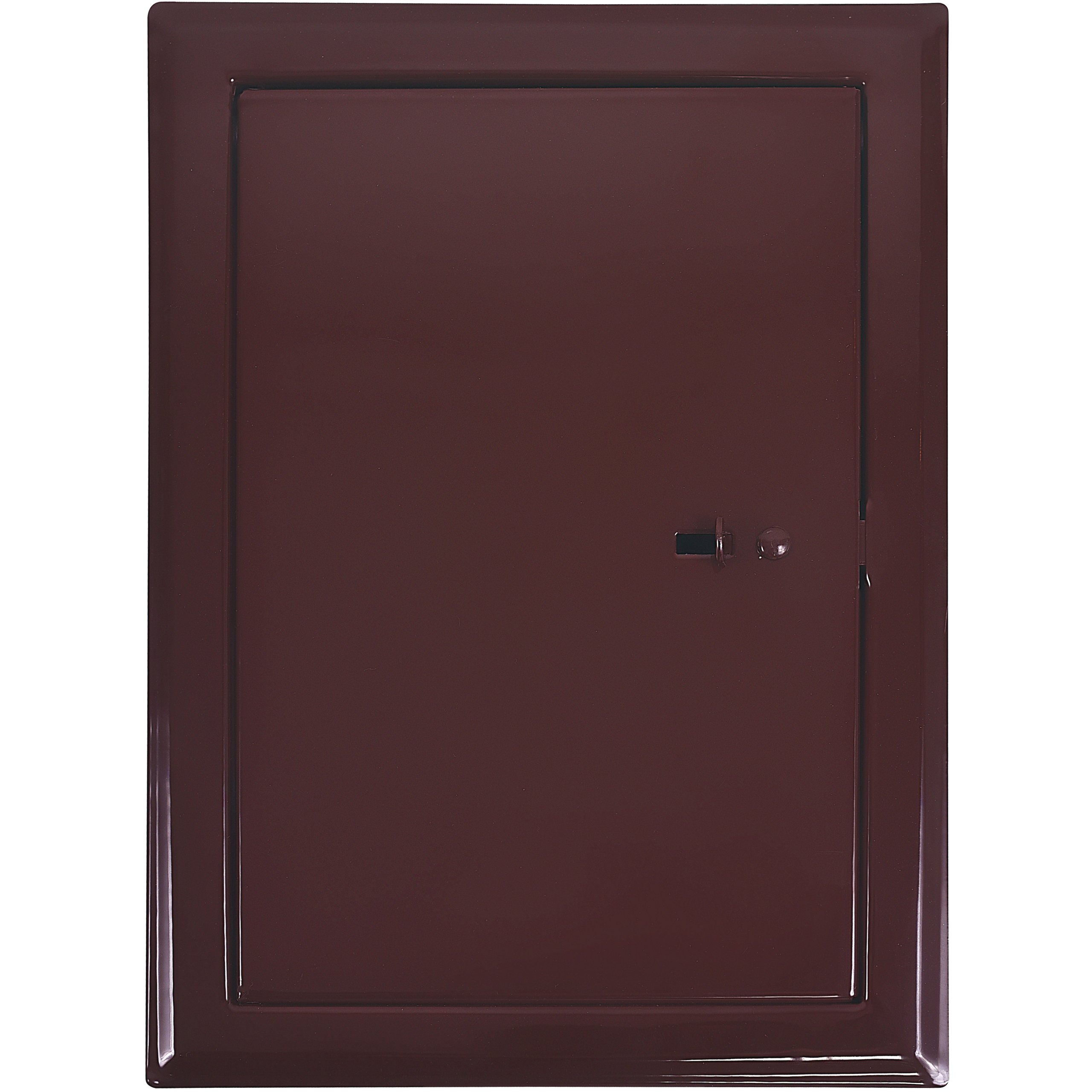 Hnedé komínové dvere poklopu 20 × 35