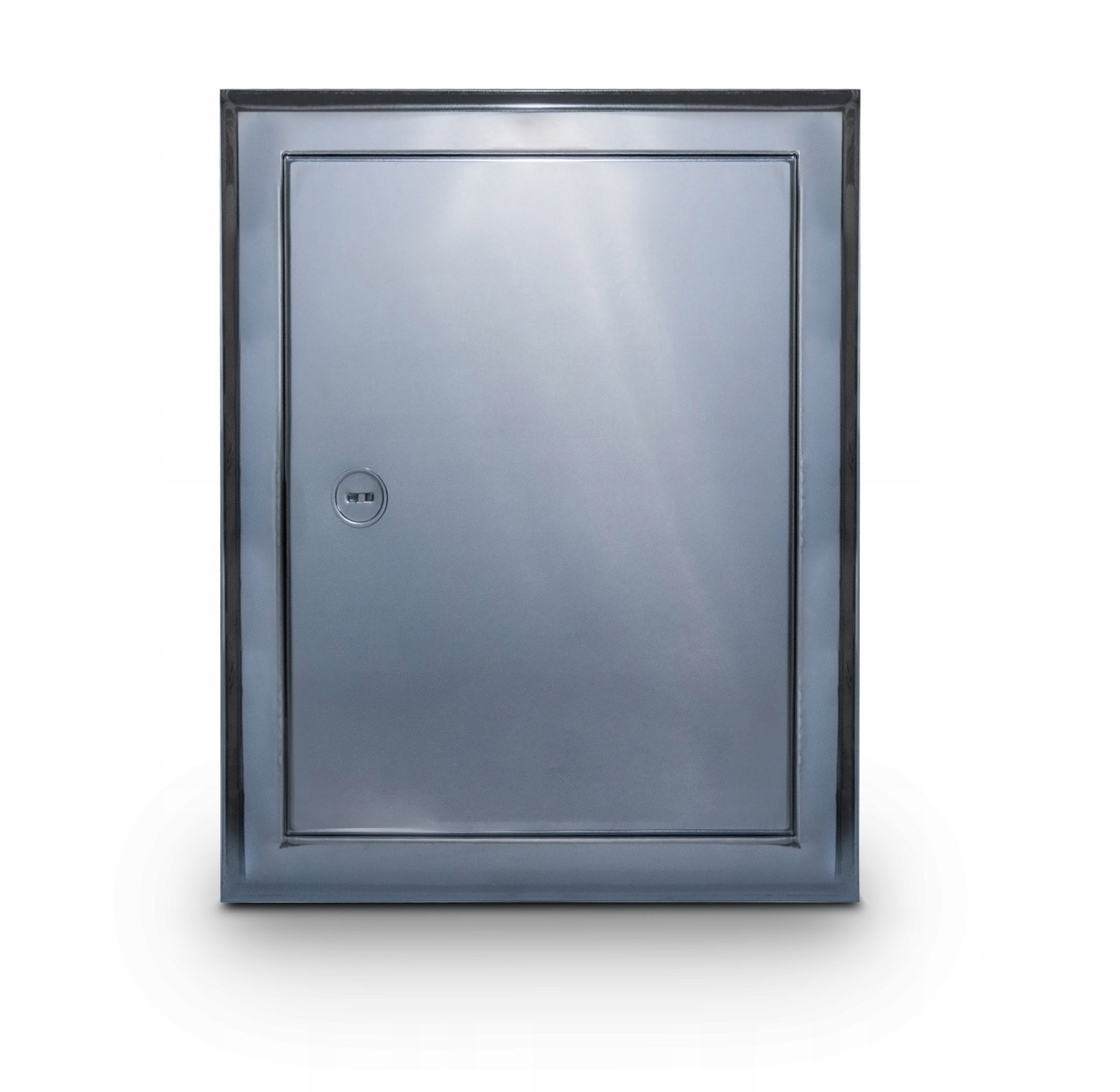 Revízne dvierka – Nerezové komínové dvere s rozstupom 25 × 30 cm