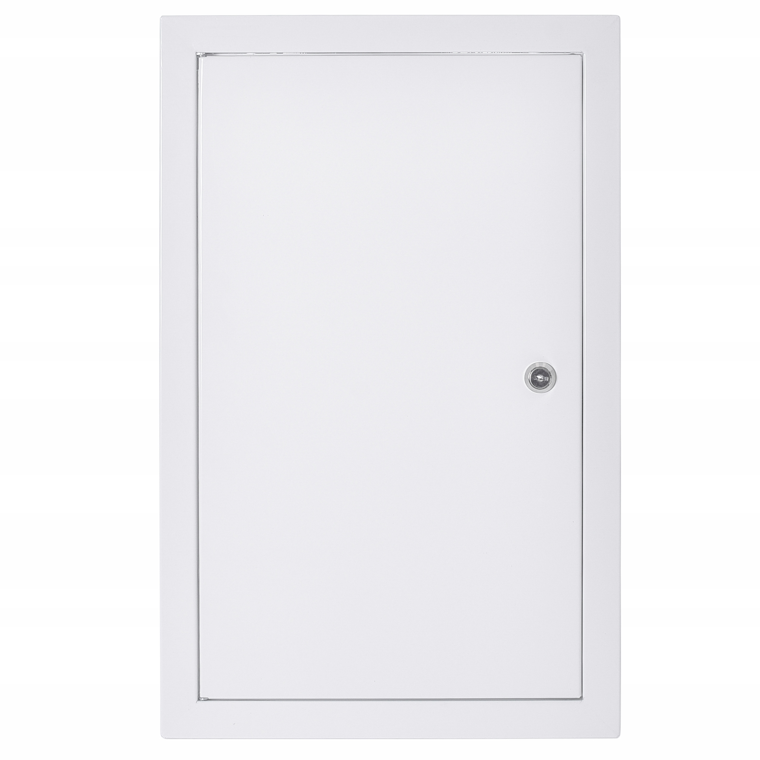 Revízne dvierka - Revízne dvierka 25x60 biely kovový zámok