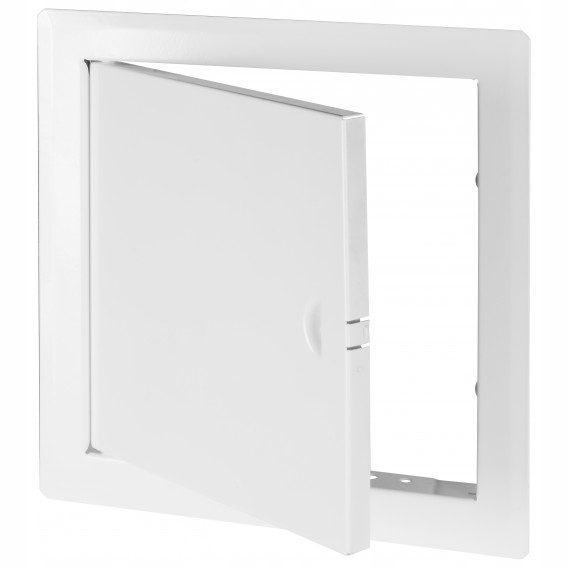 Revízne dvierka – Kovové revízne dvere 300 × 300 mm biele