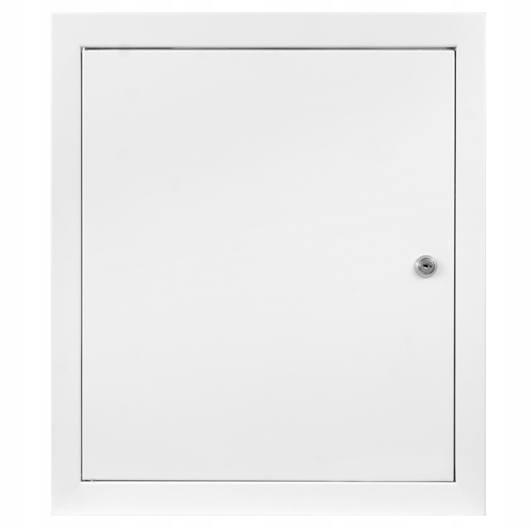 Revízne dvierka – Kovové revízne dvere 50 × 120 biely zámok
