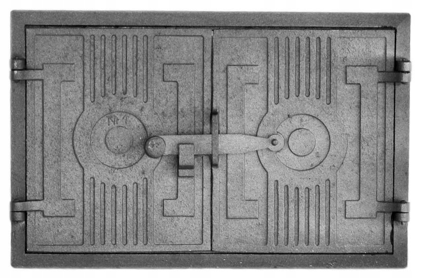 Liatinové dvierka na chlieb č. 2; 43 × 27 cm