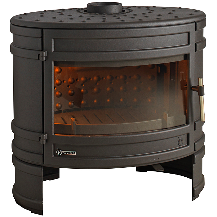 ECO samostatne stojace kachle KACHLE ANGOR ANTHRACITE INVICTA