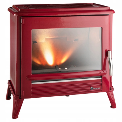 EKO samostatne stojace kachle MODENA RED ENAMEL