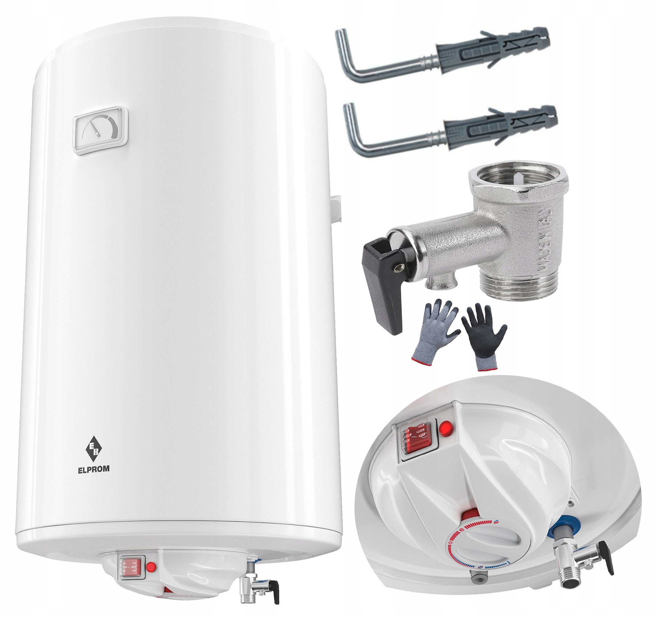 Elektrický bojler ELEKTRICKÝ KOTOL 50 L OHRIEVAČ VODY 50 l