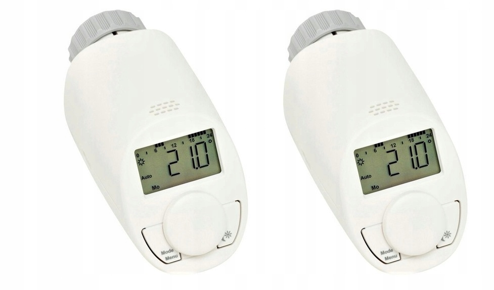 ELEKTRONICKÁ TERMOSTATICKÁ HLAVA EQ-3 N x 2 ks