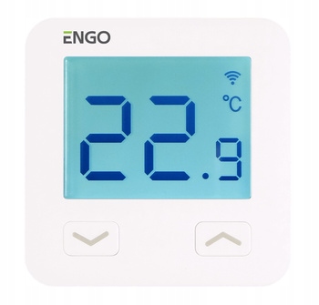 SALUS ENGO E10W biely regulátor 230V Wi-Fi 710
