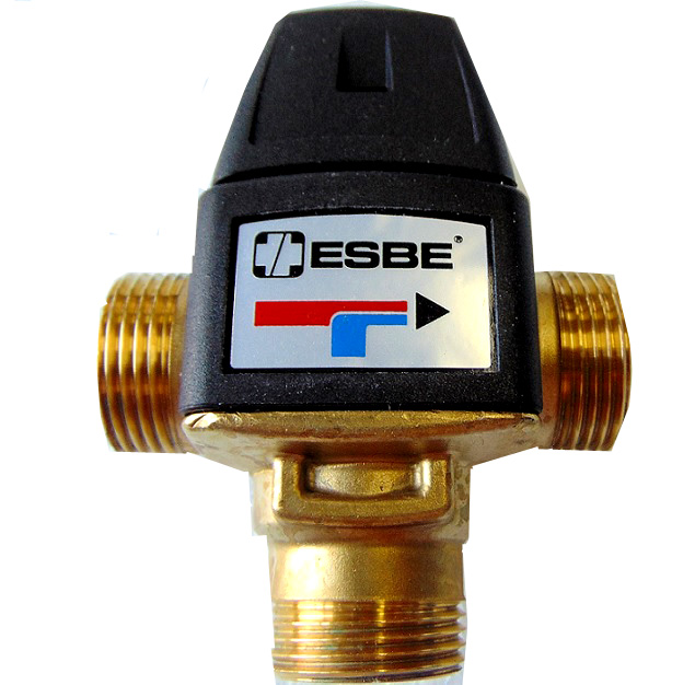 ESBE TERMOSTAT. VENTIL 3/4 35-60 A MIEŠANIE IP411