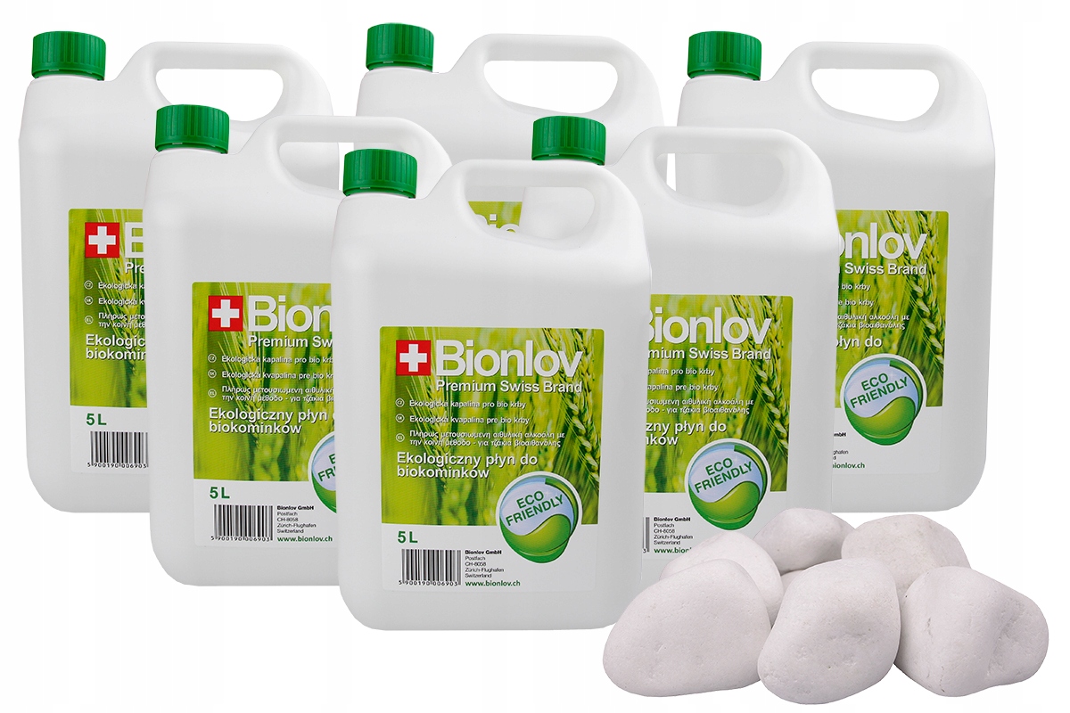 ETHANOL BEZ ZÁPALNÉHO PALIVA BIO KRB TEKUTÝ 30L + KAMEN