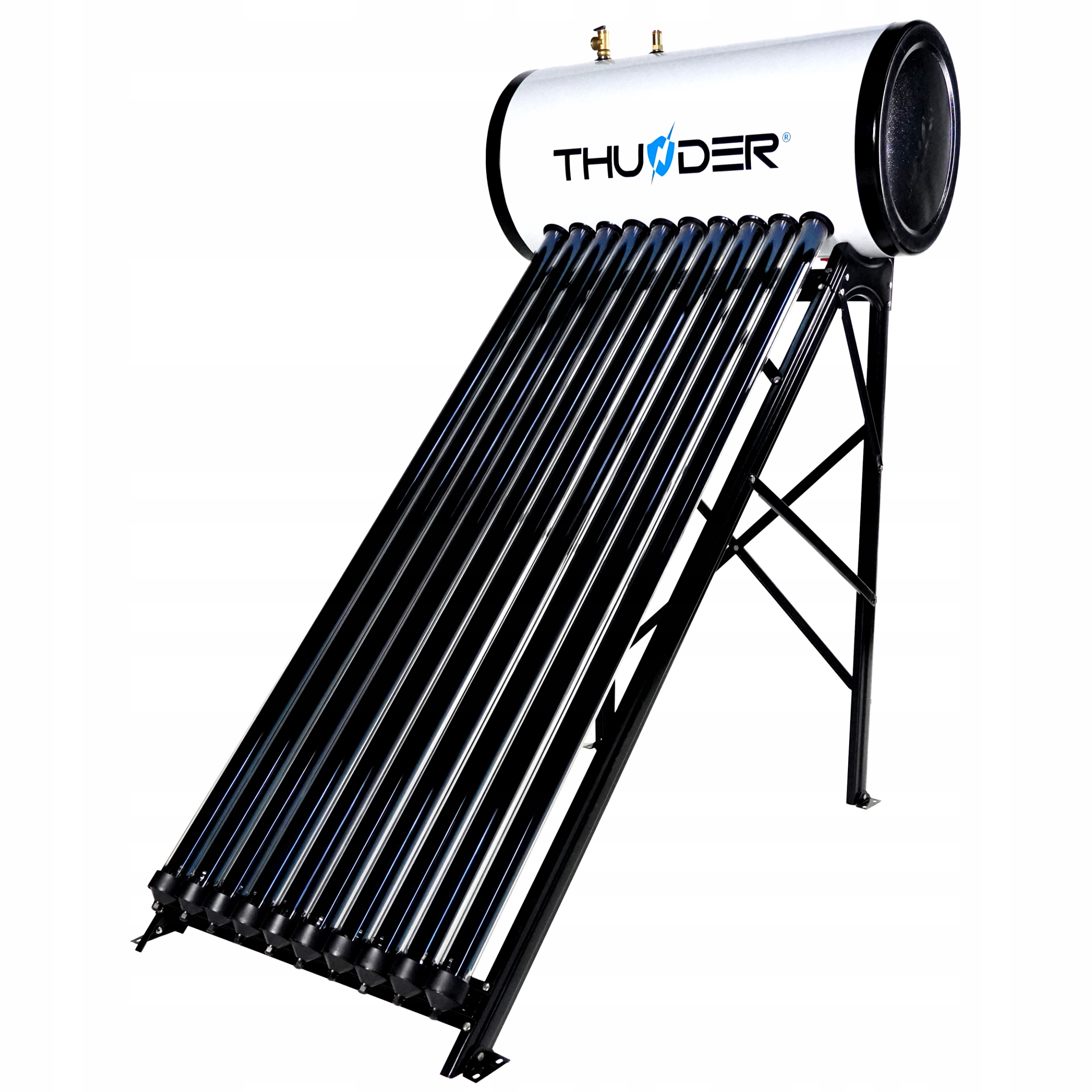 Ekonomický solárny kolektor 100L, set pre 2 osoby. jednoduchá montáž Thunder