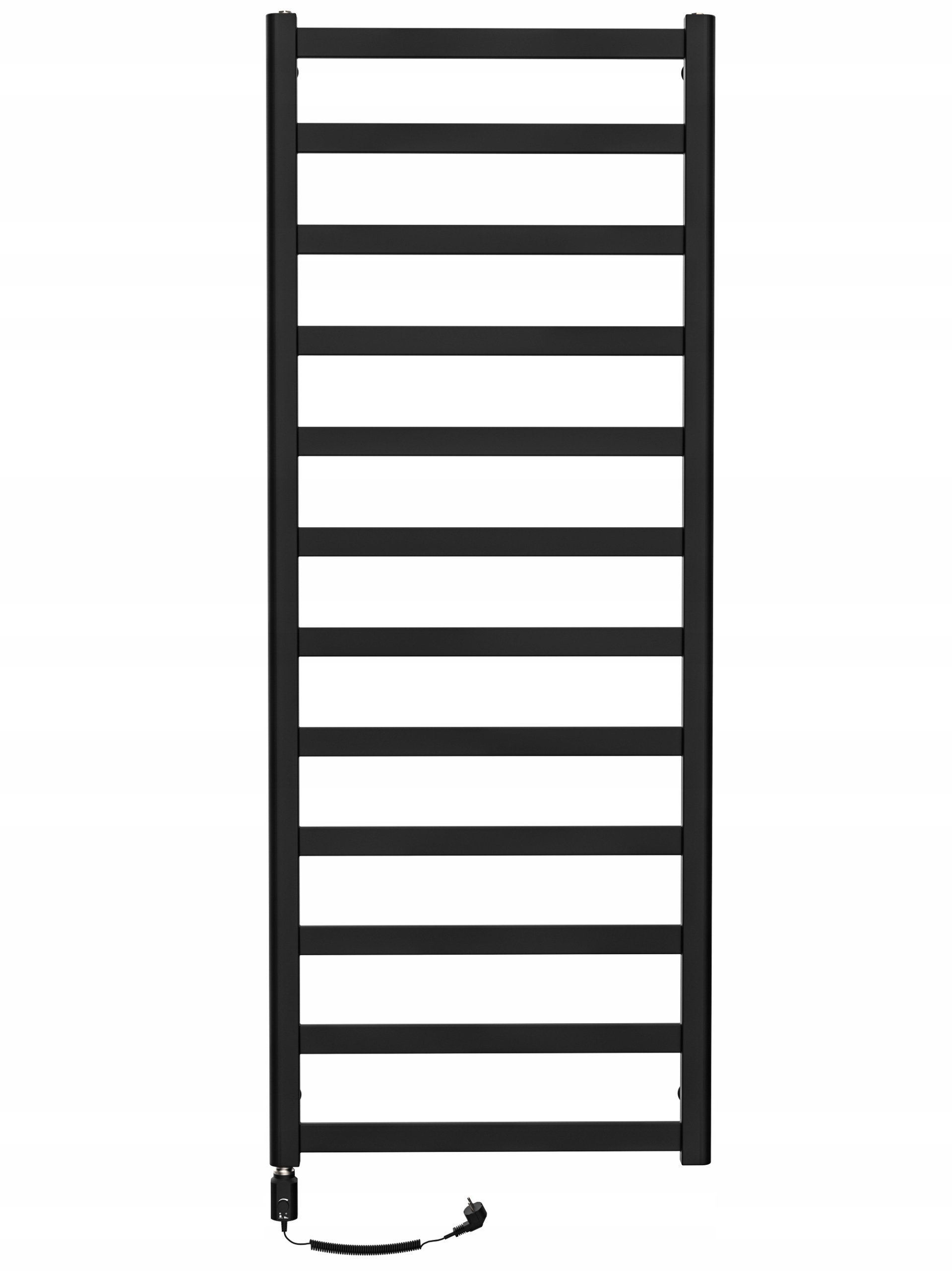 JKTERM elektrický kúpeľňový radiátor 900 W 530 × 1200 mm čierny