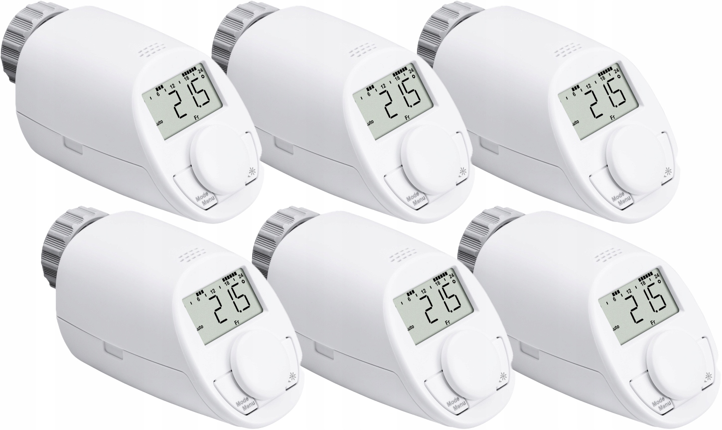 Elektronická termostatická hlavica eQ-3- N 6 ks.