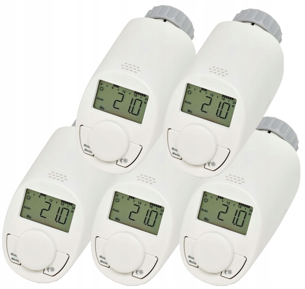 Elektronická termostatická hlavica eQ-3 N X 5PCS