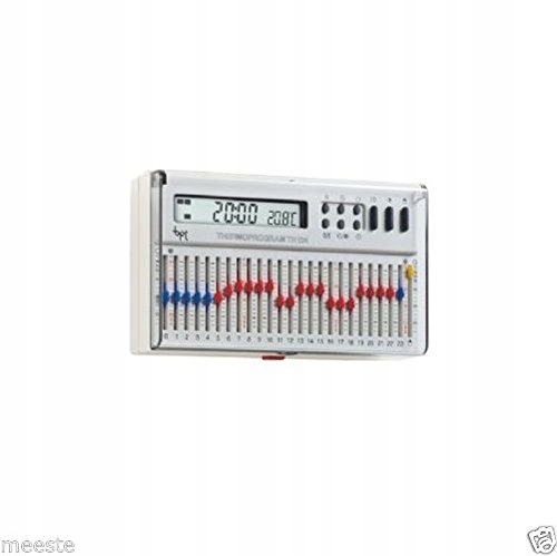 Elektronický denný termostat biely TH / 124,01BB