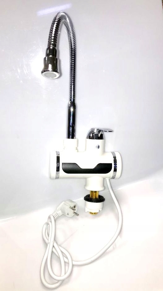Elektrický LCD prietokový ohrievač vody 3 kW