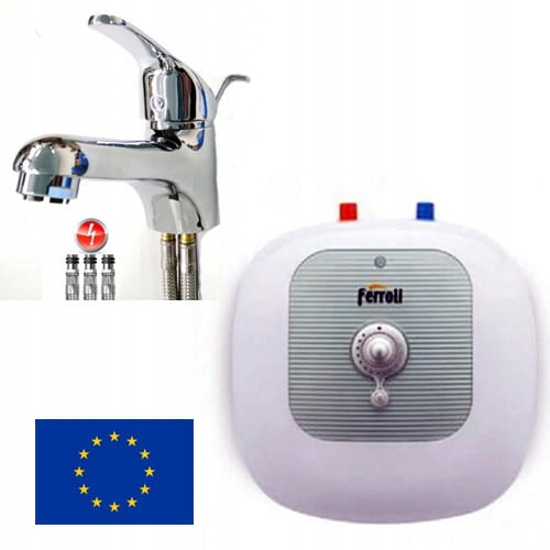 Elektrický ohrievač teplej vody 10 L + batéria