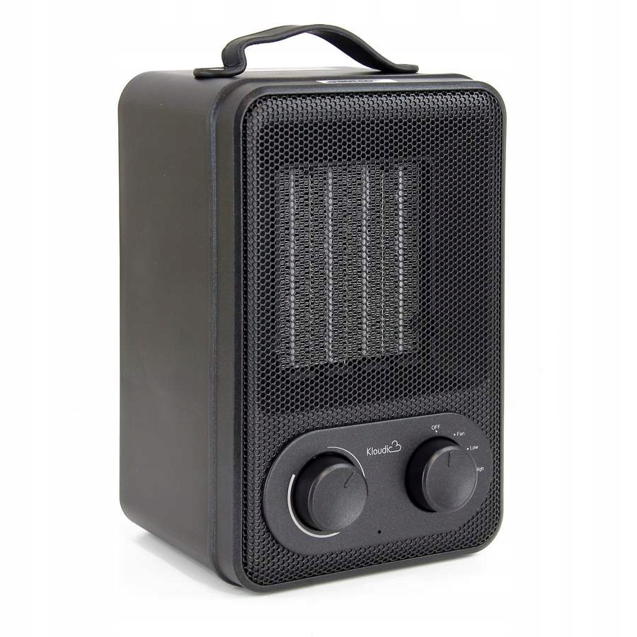 MatMay 1800 W čierny ventilátorový ohrievač