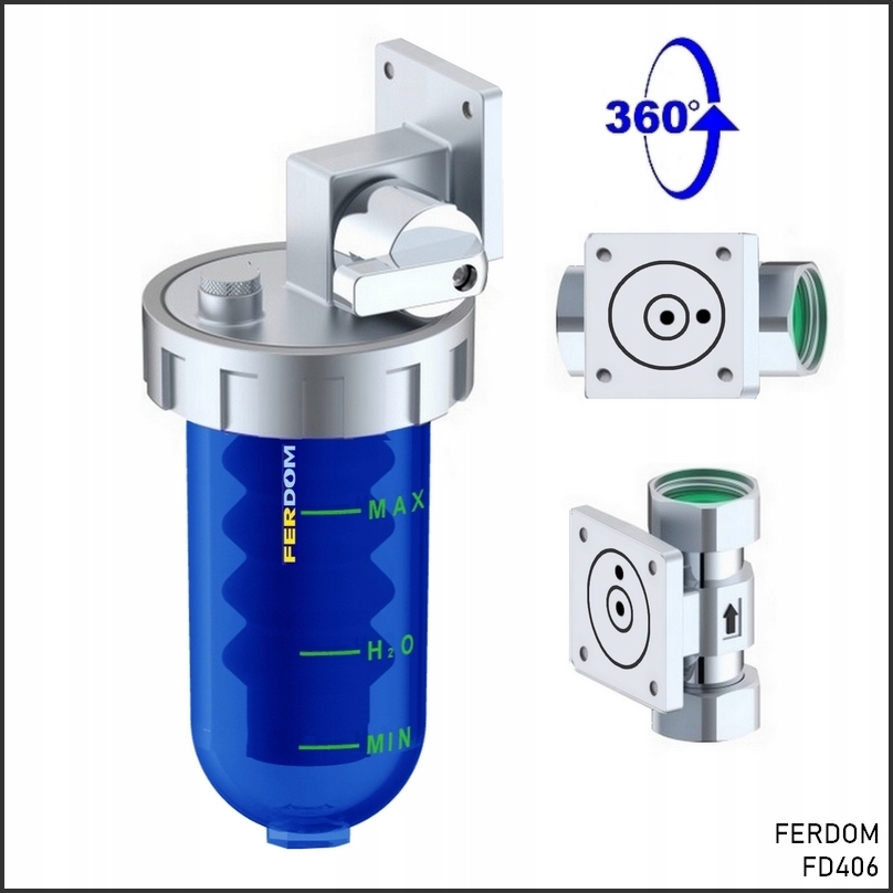 Dávkovač FD406 - zmäkčovač vody 1,5 m / H + kazeta FERDOM