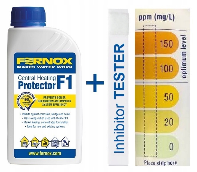 Fernox F1 inhibítor korózie + TEST Tester 500ml