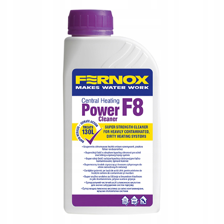 FERNOX F8 Silná inštalačná čistiaca kvapalina CO 500