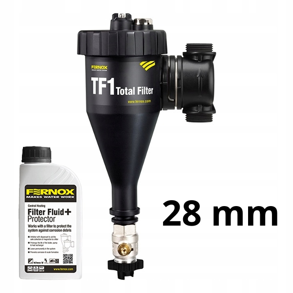 FERNOX - filter TF1 CELKOM 28mm + Inhibitor F1- 0,5l