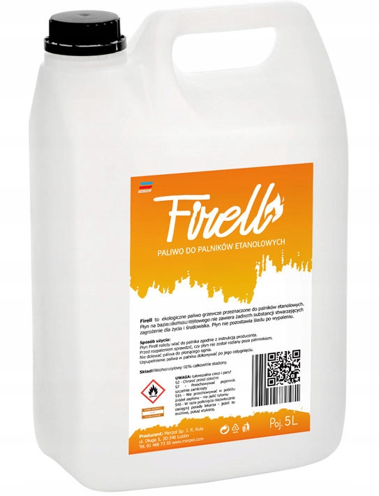 FIRELL Palivo pre biokrby alkohol, etanol 5L