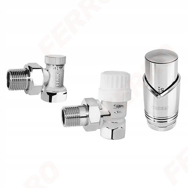 Uhlová termostatická sada 1/2 ”uhlová - ZTM31CR