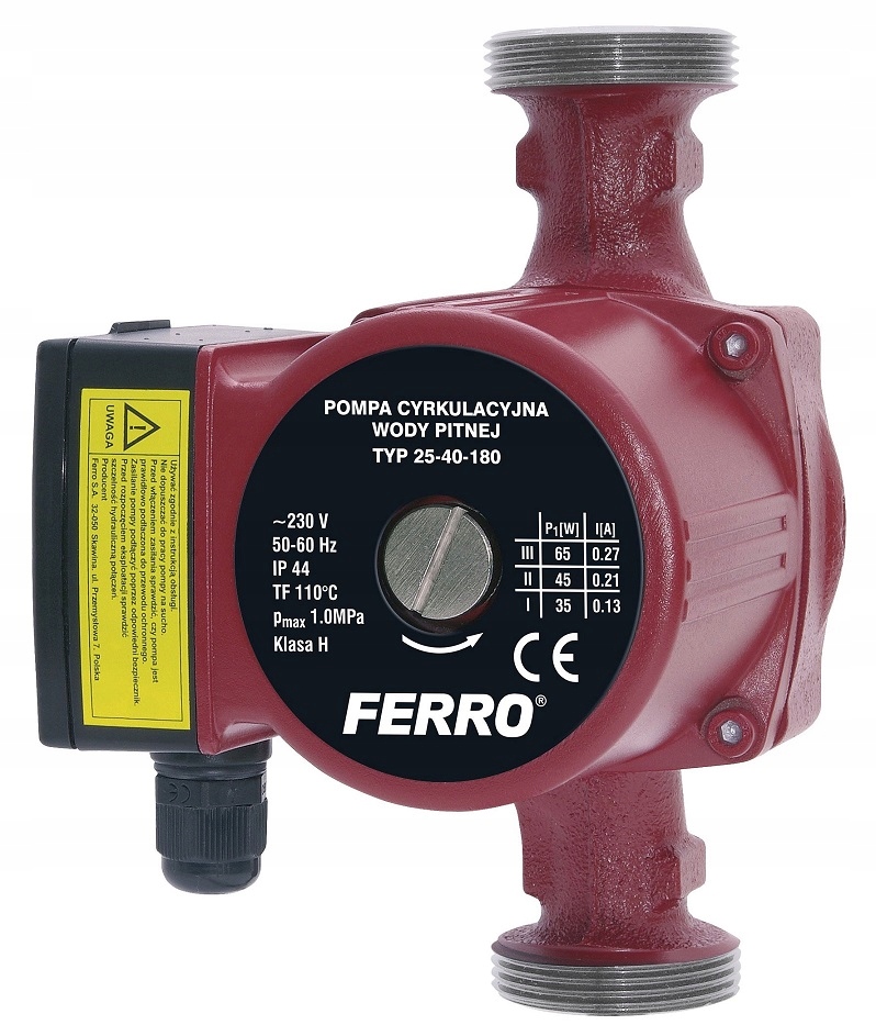 Ferro 25-40 180 obehové čerpadlo