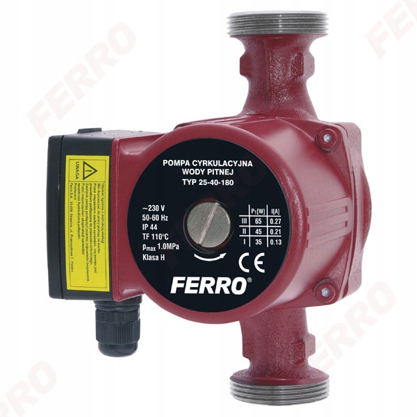Obehové čerpadlo Ferro Weberman 25-40 180 Mm, 0201 W