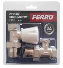 Sada radiátorov Ferro Straight 1/2 ZGB01