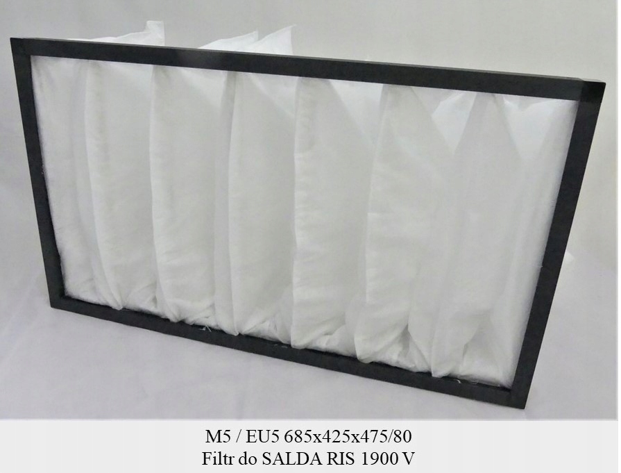 Filter EU5 pre SALDA RIS 1900 V (685x425x475 / 80)