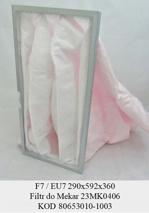 Filter EU7 pre Mekar 23MK0406 (290x592x360)