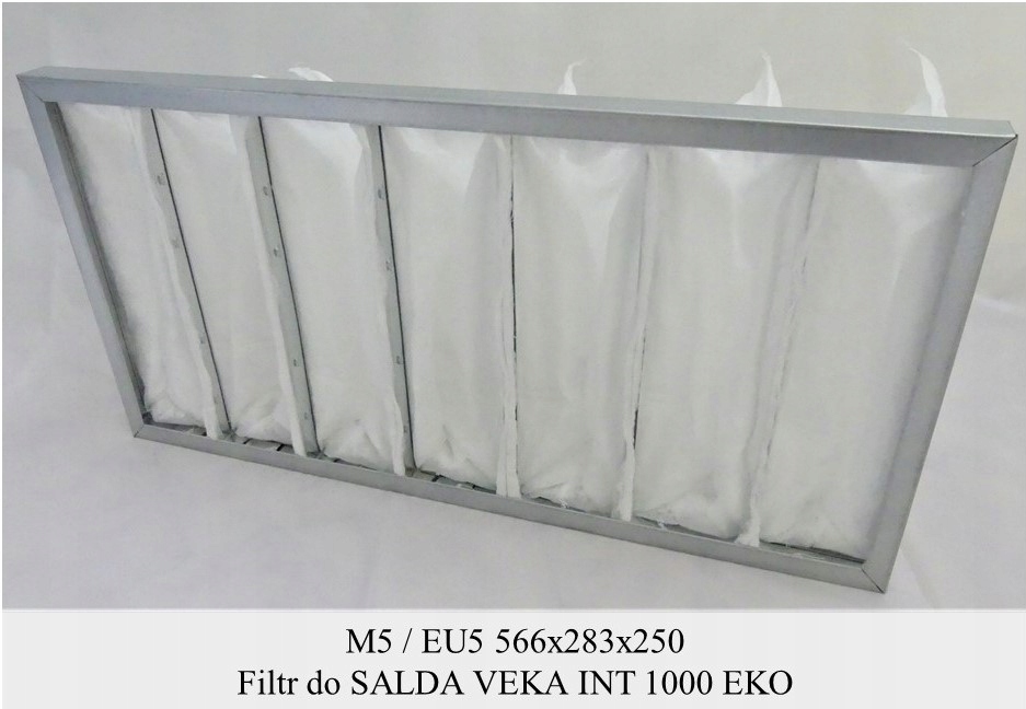Filter M5 pre SALDA VEKA INT 1000 EKO (566 × 283 × 250)
